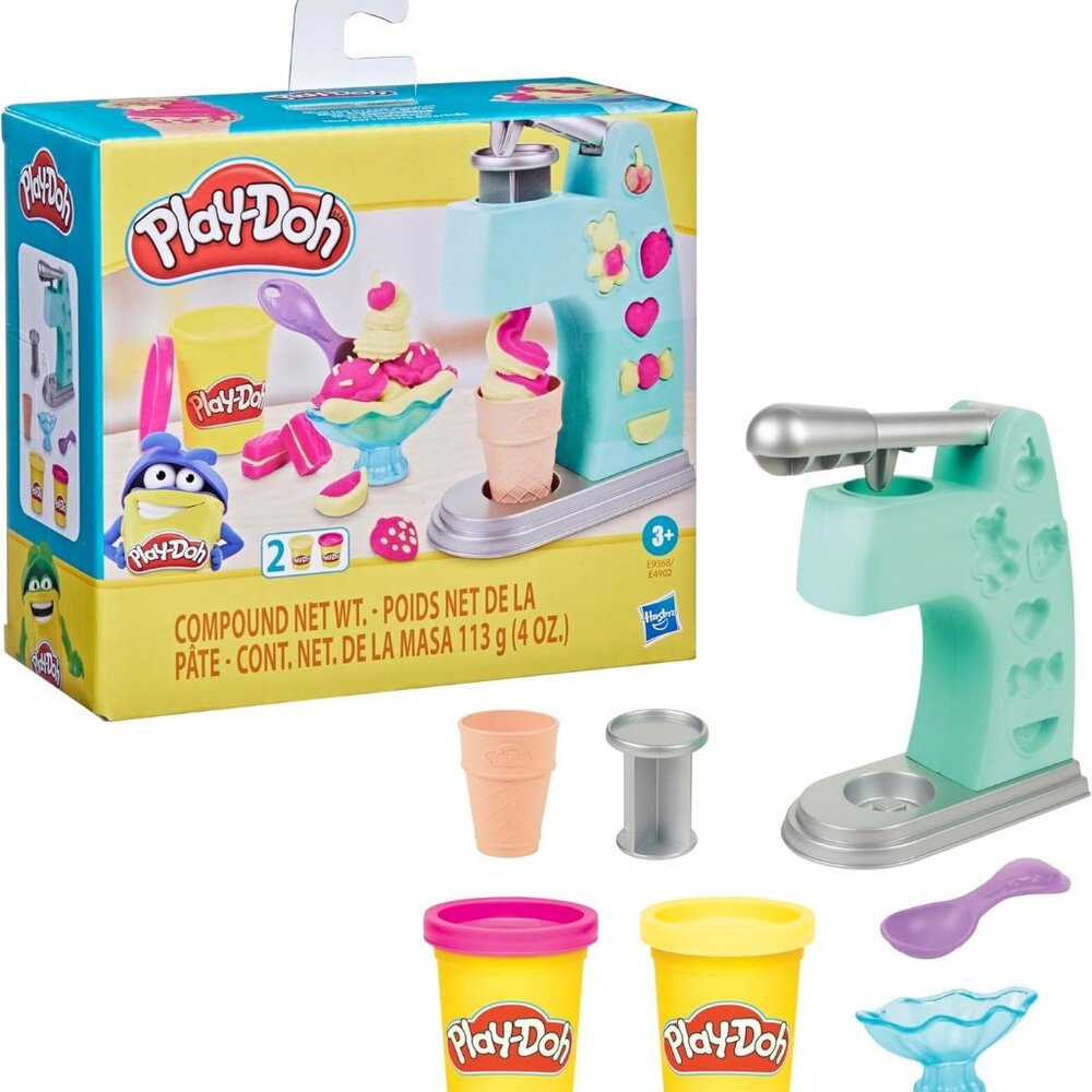 Play-Doh Mini Ice Cream Play Set For Ages 3+ Brand New in Box